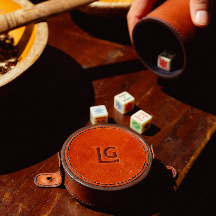 Leather Dice Cup