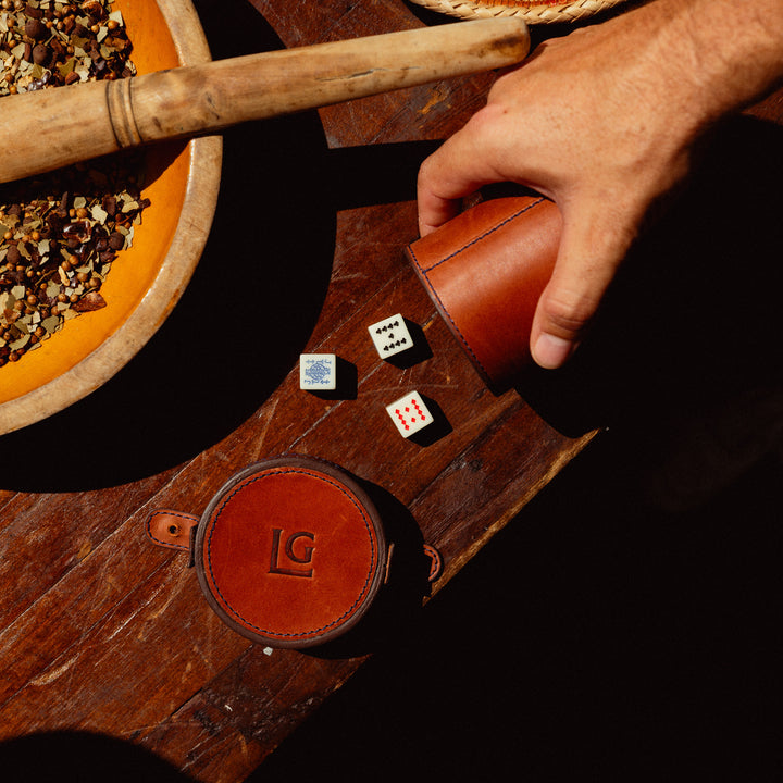 Leather Dice Cup