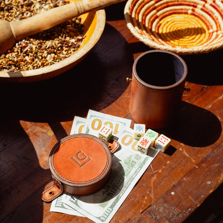 Leather Dice Cup